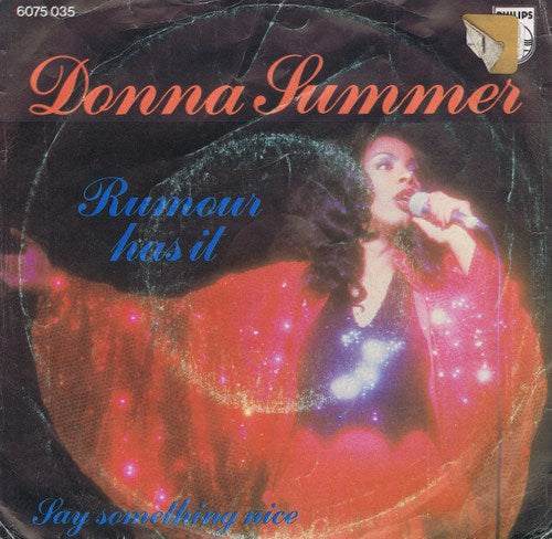 Donna Summer - Rumour Has It Vinyl Singles Media G / Sleeve Slecht "VINYLSINGLES.NL"
