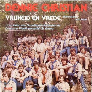 Dennie Christian - Vrijheid En Vrede 33565 Vinyl Singles Vinyl Zeer Goed / Hoesje Goed "VINYLSINGLES.NL"