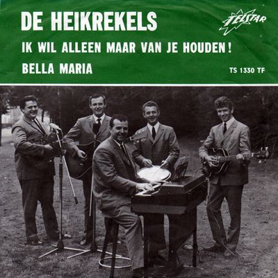 Heikrekels - Ik Wil Alleen Maar Van Je Houden! Vinyl Singles Media VG+ / Sleeve Slecht "VINYLSINGLES.NL"
