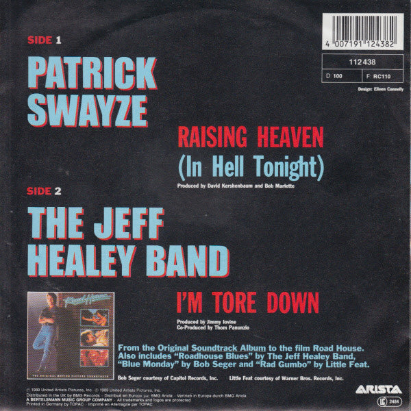 Patrick Swayze - Raising Heaven 31532 Vinyl Singles Vinyl Goed / Hoes Goed