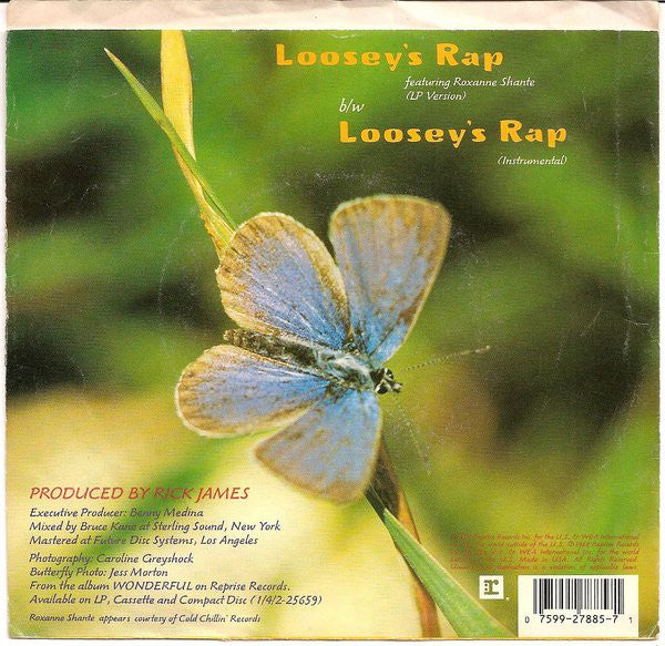 Rick James - Loosey’s Rap 21956 Vinyl Singles Vinyl Goed / Hoes Goed