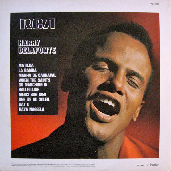 Harry Belafonte - The Best Of Harry Belafonte (LP) Vinyl LP Dubbel Vinyl Zeer Goed / Hoesje Goed "VINYLSINGLES.NL"