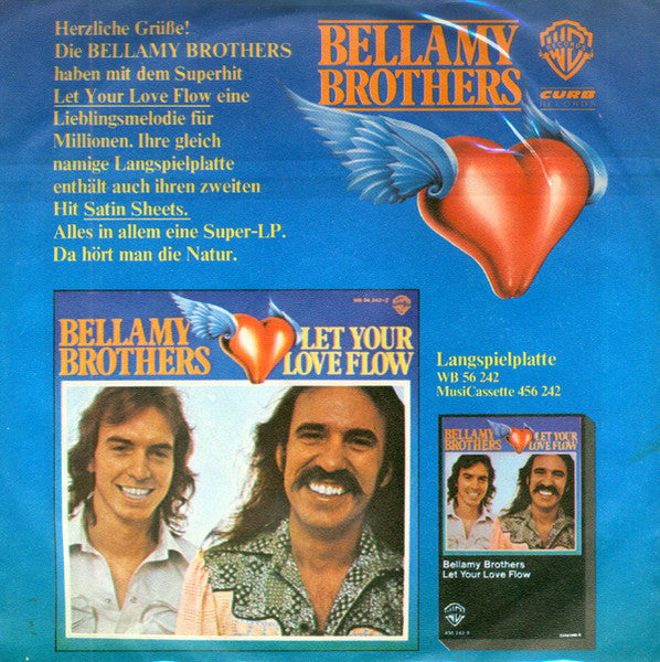 Bellamy Brothers - Satin Sheets Vinyl Singles Vinyl Zeer Goed / Hoesje Goed "VINYLSINGLES.NL"