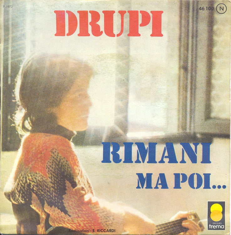 Drupi - Ma Poi Vinyl Singles Vinyl Zeer Goed / Hoesje Goed "VINYLSINGLES.NL"