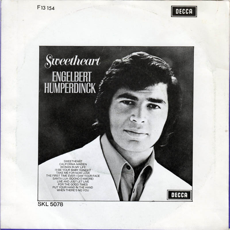 Engelbert Humperdinck - When There's No You Vinyl Singles Vinyl Zeer Goed / Hoesje Goed "VINYLSINGLES.NL"