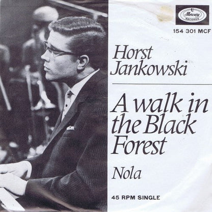 Horst Jankowski His Orchestra And Chorus - A Walk In The Black Forest Vinyl Singles Vinyl Zeer Goed / Hoesje Goed "VINYLSINGLES.NL"