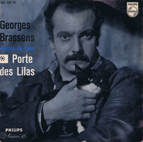 Georges Brassens - Georges Brassens Chante Du Film La Porte Des Lilas Vinyl Singles EP Vinyl Zeer Goed / Hoesje Goed "VINYLSINGLES.NL"
