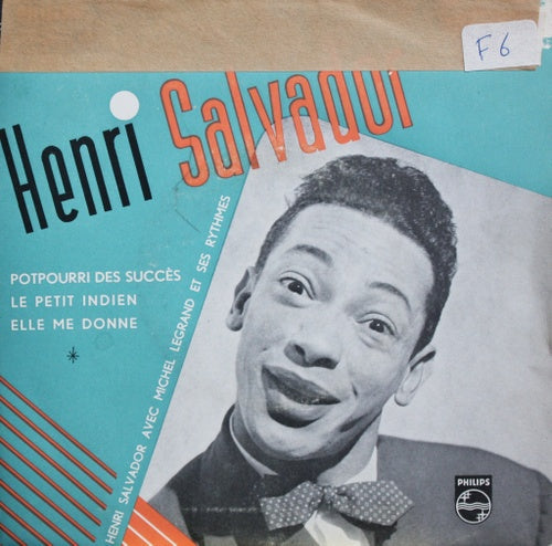 Henri Salvador - Potpourri Des Succès Vinyl Singles EP Vinyl (G) <br> Hoes (F) "VINYLSINGLES.NL"