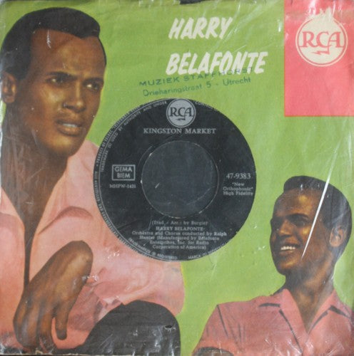 Harry Belafonte - The Baby Boy Vinyl Singles Vinyl Zeer Goed / Hoesje Goed "VINYLSINGLES.NL"