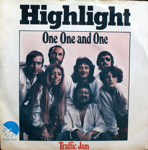 Highlight - One One And One Vinyl Singles Vinyl Zeer Goed / Hoesje Goed "VINYLSINGLES.NL"
