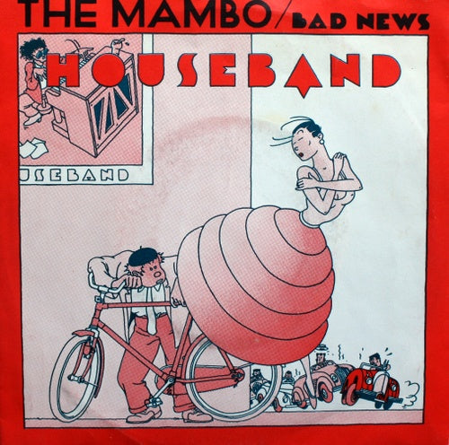 Houseband - The Mambo Vinyl Singles Vinyl Zeer Goed / Hoesje Goed "VINYLSINGLES.NL"