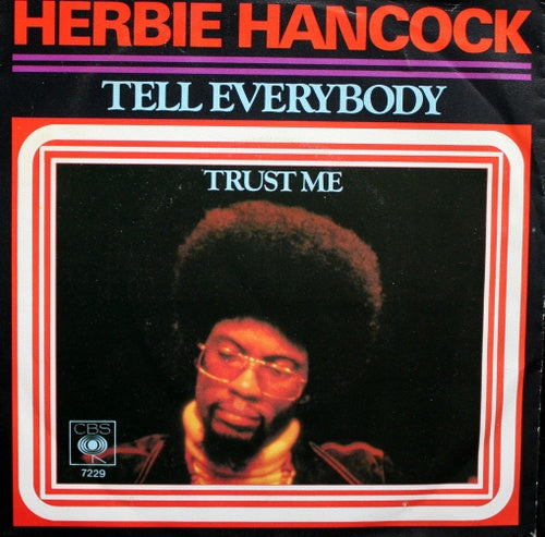 Herbie Hancock - Tell Everybody Vinyl Singles Vinyl Zeer Goed / Hoesje Goed "VINYLSINGLES.NL"