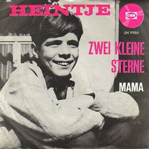 Heintje - Zwei Kleine Sterne Vinyl Singles Vinyl Zeer Goed / Hoesje Goed "VINYLSINGLES.NL"