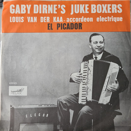 Gaby Dirne's Juke-Boxers, Louis van de Kaa - Toujours L'Amour Vinyl Singles Vinyl Zeer Goed / Hoesje Goed "VINYLSINGLES.NL"