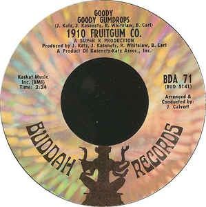 1910 Fruitgum Co. - Goody Goody Gumdrops 04384 Vinyl Singles Vinyl Goed / Hoes Goed