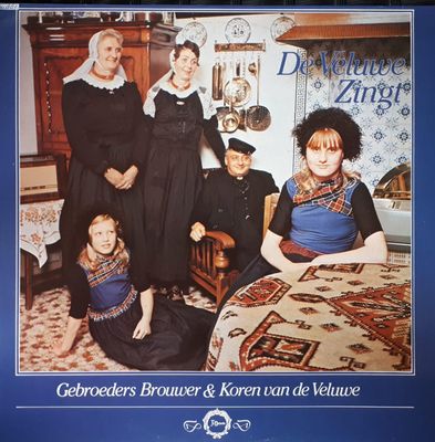 Gebroeders Brouwer - De Veluwe Zingt (LP) Vinyl LP Dubbel Vinyl Zeer Goed / Hoesje Goed "VINYLSINGLES.NL"