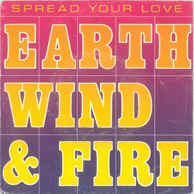 Earth, Wind & Fire - Spread Your Love Vinyl Singles Vinyl Zeer Goed / Hoesje Goed "VINYLSINGLES.NL"