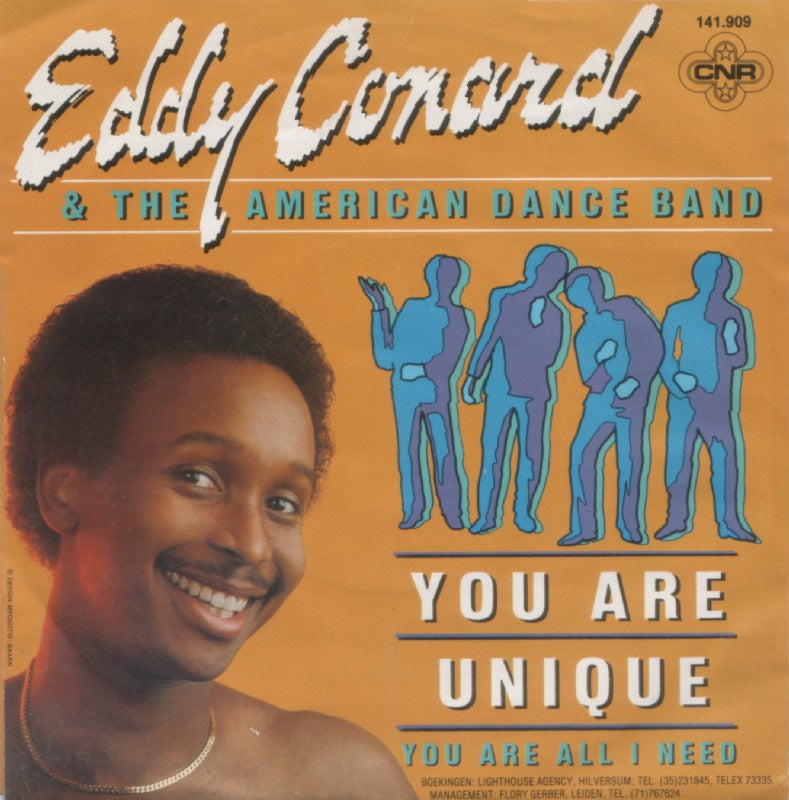 Eddy Canard - You Are Unique Vinyl Singles Vinyl Zeer Goed / Hoesje Goed "VINYLSINGLES.NL"