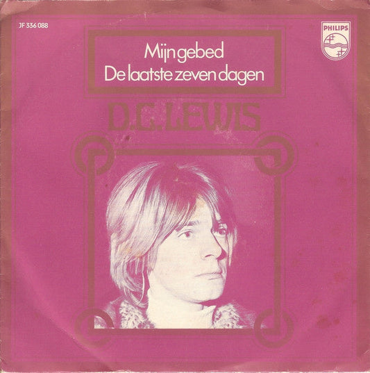 D.C. Lewis - Mijn Gebed 40162 Vinyl Singles Vinyl Zeer Goed / Hoesje Goed "VINYLSINGLES.NL"