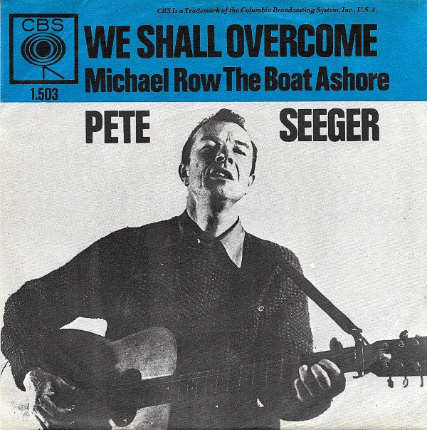 Pete Seeger - We Shall Overcome 27378 Vinyl Singles Vinyl Goed / Hoes Goed