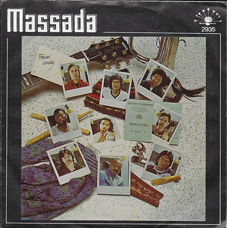 Massada - Feelin' Lonely 08091 Vinyl Singles Vinyl Goed / Hoes Goed