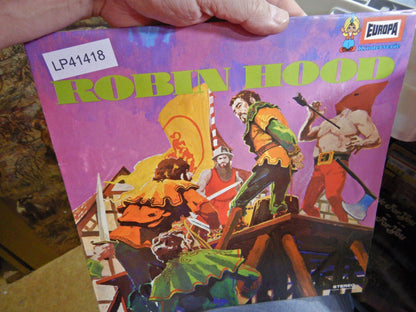 Eberhard Alexander-Burgh ‎- Robin Hood (LP) Vinyl LP Vinyl Zeer Goed / Hoesje Goed "VINYLSINGLES.NL"
