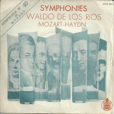 Waldo De Los Rios - Symphonies Vinyl Singles Vinyl Zeer Goed / Hoesje Goed "VINYLSINGLES.NL"