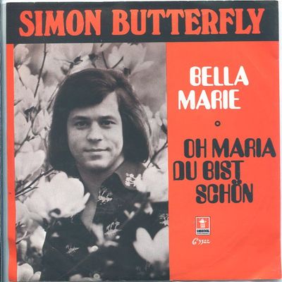 Simon Butterfly - Bella Marie Vinyl Singles Vinyl Zeer Goed / Hoesje Goed "VINYLSINGLES.NL"