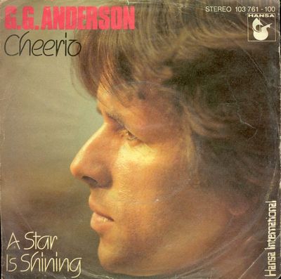 G.G. Anderson - Cheerio Vinyl Singles Media: VG <br> Hoes: Tekst "VINYLSINGLES.NL"