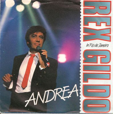 Rex Gildo - Andrea Vinyl Singles Vinyl Zeer Goed / Hoesje Goed "VINYLSINGLES.NL"