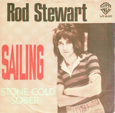 Rod Stewart - Sailing Vinyl Singles Vinyl Zeer Goed / Hoesje Goed "VINYLSINGLES.NL"