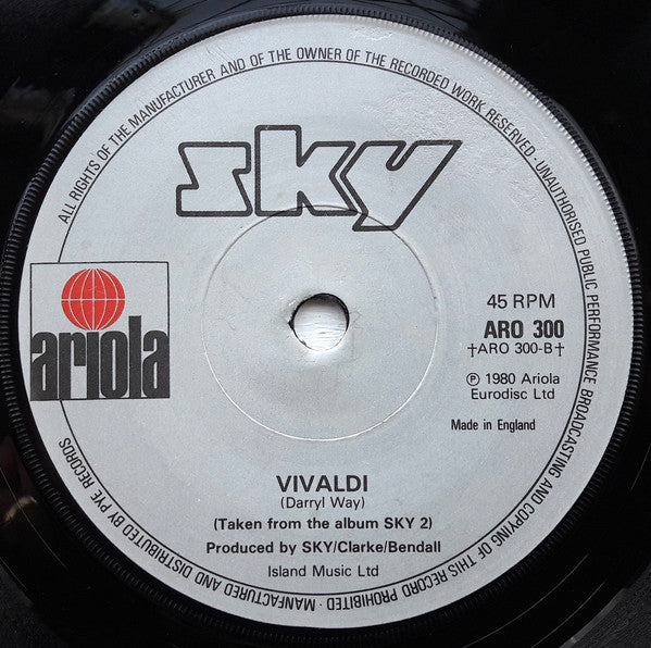 Sky - Toccata 23625 Vinyl Singles Vinyl Goed / Hoes Goed