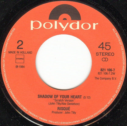 Risqué - Shadow Of Your Heart 14587 Vinyl Singles Vinyl Goed / Hoes Goed