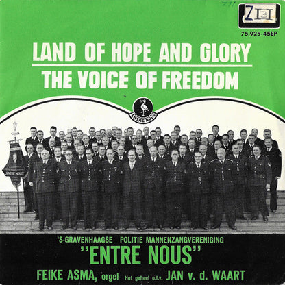 S Gravenhaags Politie Mannenzangvereniging Entre Nous - The Voice Of Freedom 38212 (B) Vinyl Singles Vinyl Goed / Hoes Goed