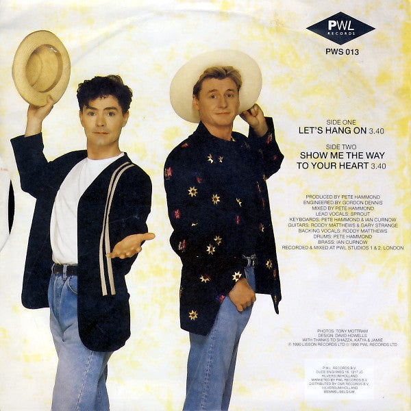 Shooting Party – Let's Hang On 01892 Vinyl Singles Vinyl Goed / Hoes Goed