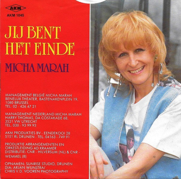 Micha Marah, Danny Fabry, Marc & Dave - Wij Houden van de Schlager 32026 Vinyl Singles Vinyl Goed / Hoes Goed
