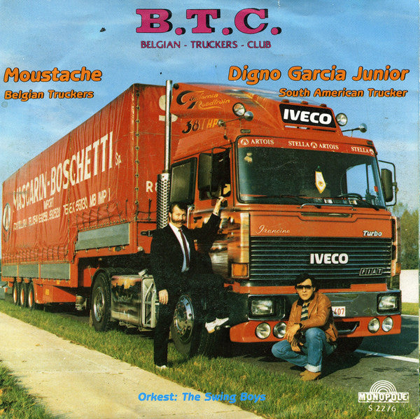 Moustache / Digno Garcia Junior - T.B.C. 12565 Vinyl Singles Vinyl Goed / Hoes Goed