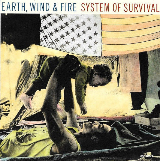 Earth, Wind & Fire - System Of Survival 39369 Vinyl Singles Vinyl Zeer Goed / Hoesje Goed "VINYLSINGLES.NL"