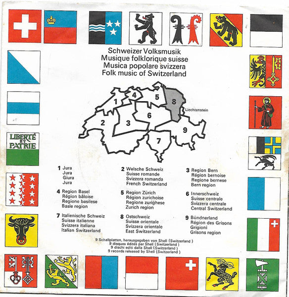 Appenzeller Streichmusik, Ländlerkapelle Zoge-n-am Boge - Ostschweiz = Suisse Orientale = Svizzera Orientale = East Switzerland Vinyl Singles Vinyl Zeer Goed / Hoesje Goed "VINYLSINGLES.NL"