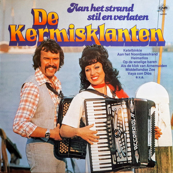 Kermisklanten - Aan Het Strand Stil En Verlaten (LP) 43413 Vinyl LP Vinyl Goed / Hoes Goed