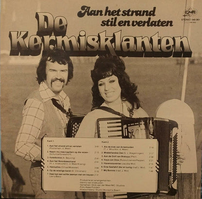 Kermisklanten - Aan Het Strand Stil En Verlaten (LP) 43413 Vinyl LP Vinyl Goed / Hoes Goed