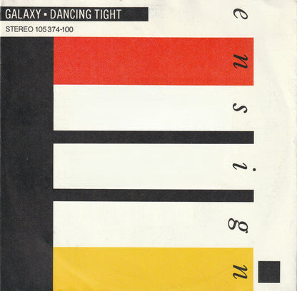 Galaxy - Dancing Tight Vinyl Singles Vinyl Zeer Goed / Hoesje Goed "VINYLSINGLES.NL"