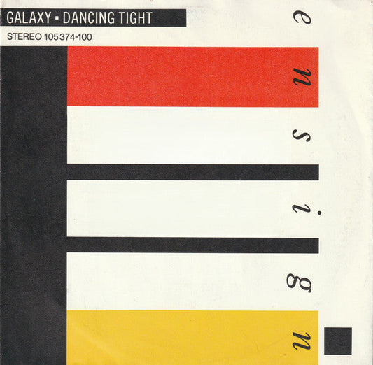Galaxy - Dancing Tight Vinyl Singles Vinyl Zeer Goed / Hoesje Goed "VINYLSINGLES.NL"