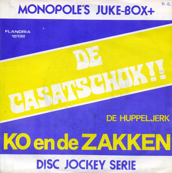 Ko En De Zakken - De Casatschok!! 37113 Vinyl Singles Vinyl Goed / Hoes Goed