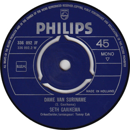 Seth Gaaikema - Wat Een Spreker Is Die Man 42583 Vinyl Singles Vinyl Goed / Hoes Goed