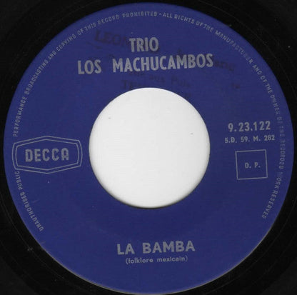 Los Machucambos - La Bamba 40063 Vinyl Singles Vinyl Goed / Hoes Goed