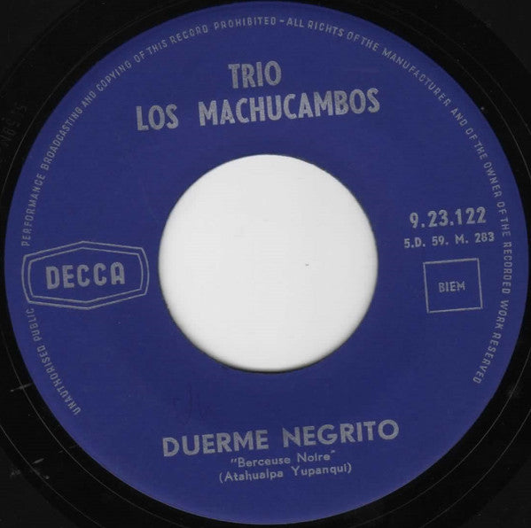 Los Machucambos - La Bamba 40063 Vinyl Singles Vinyl Goed / Hoes Goed