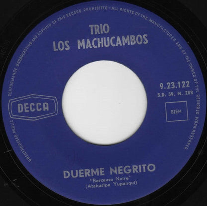 Los Machucambos - La Bamba 40063 Vinyl Singles Vinyl Goed / Hoes Goed