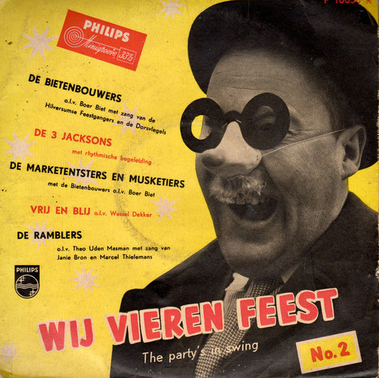 Various - Wij Vieren Feest No. 2 (10") 50502b Vinyl LP 10" Vinyl Goed / Hoes Redelijk