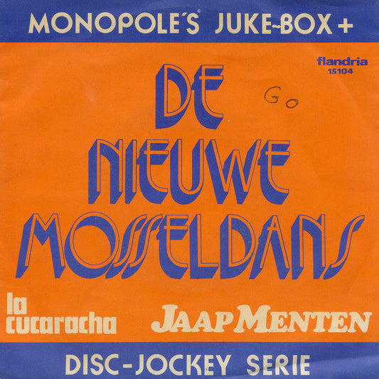 Jaap Menten - De Nieuwe Mosseldans 03109 Vinyl Singles Vinyl Goed / Hoes Goed